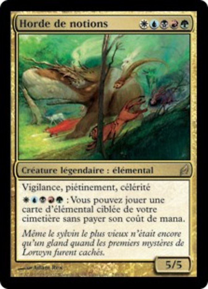 image Horde de notions