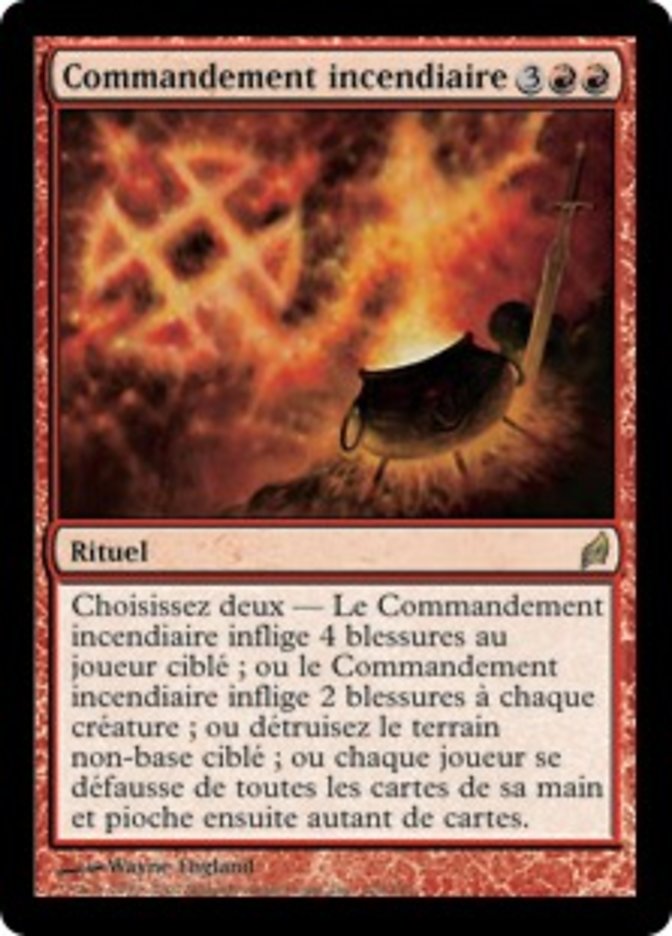 image Commandement incendiaire