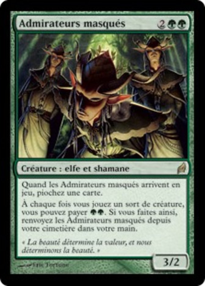 image Admirateurs masqués