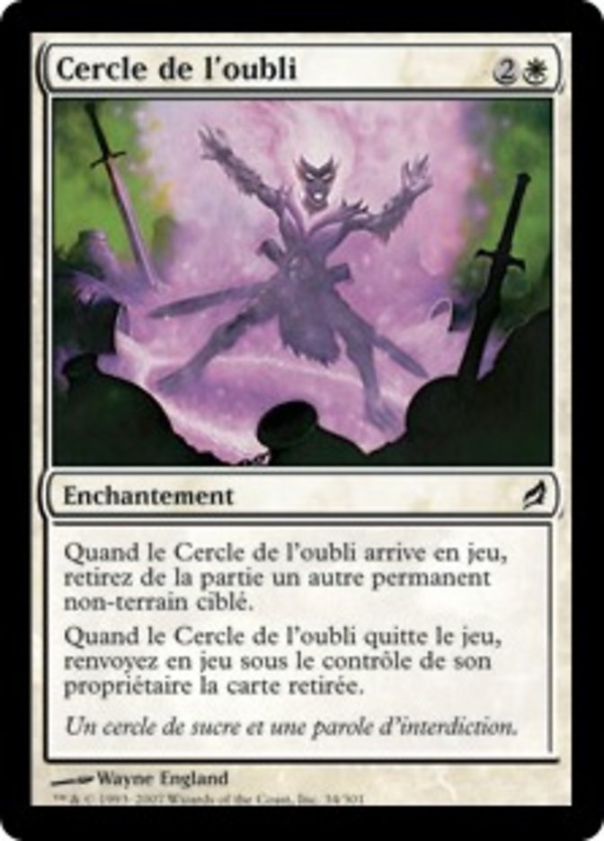 image Cercle de l'oubli