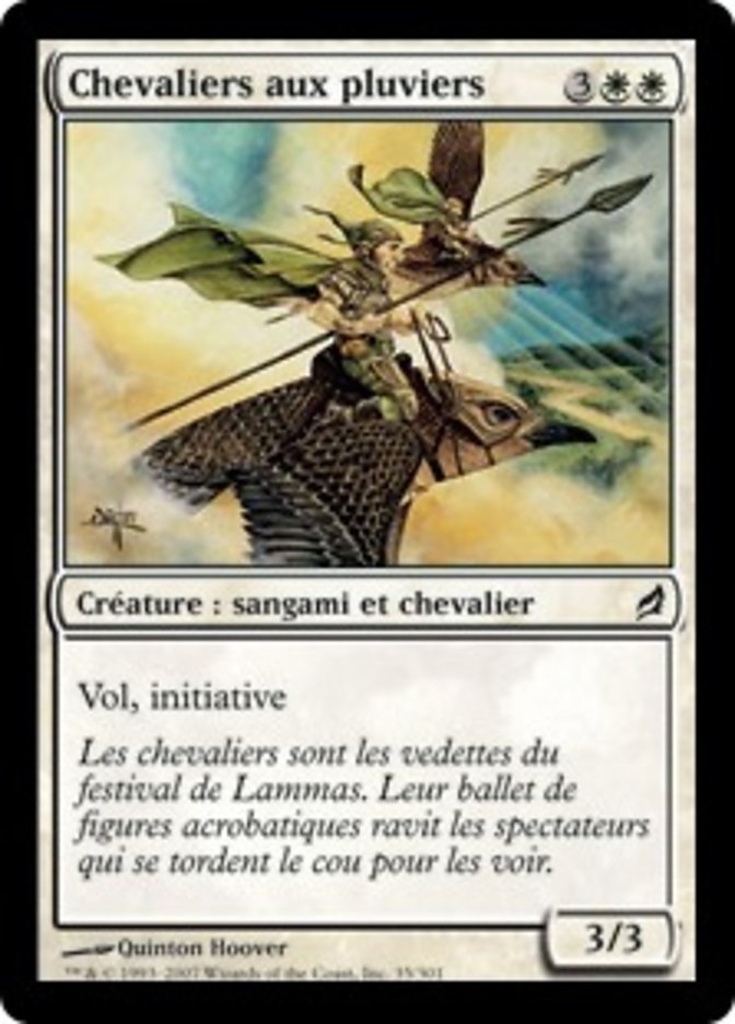 image Chevaliers aux pluviers