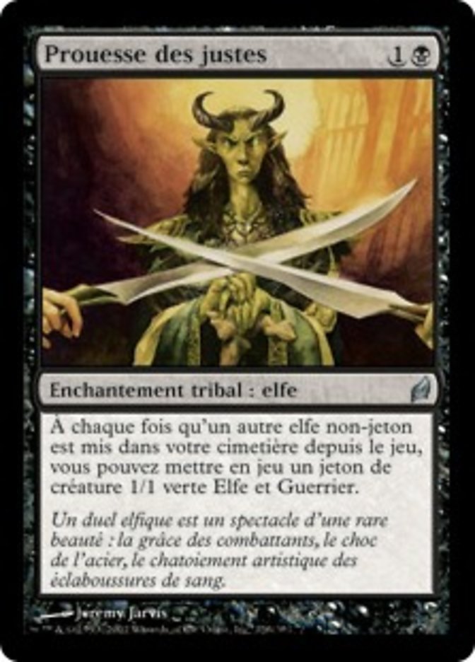 image Prouesse des justes