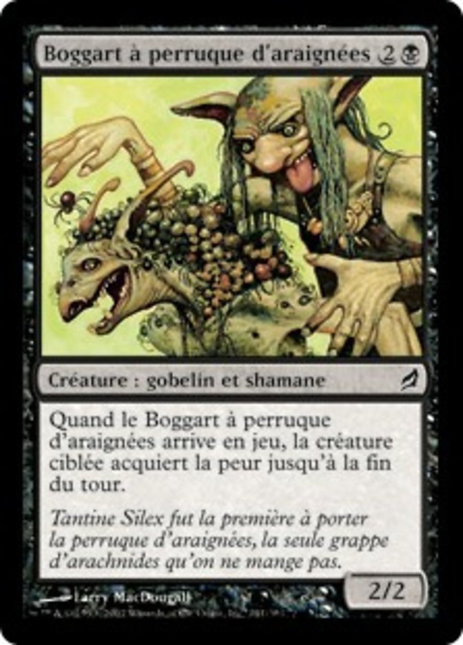 image Boggart à perruque d'araignées