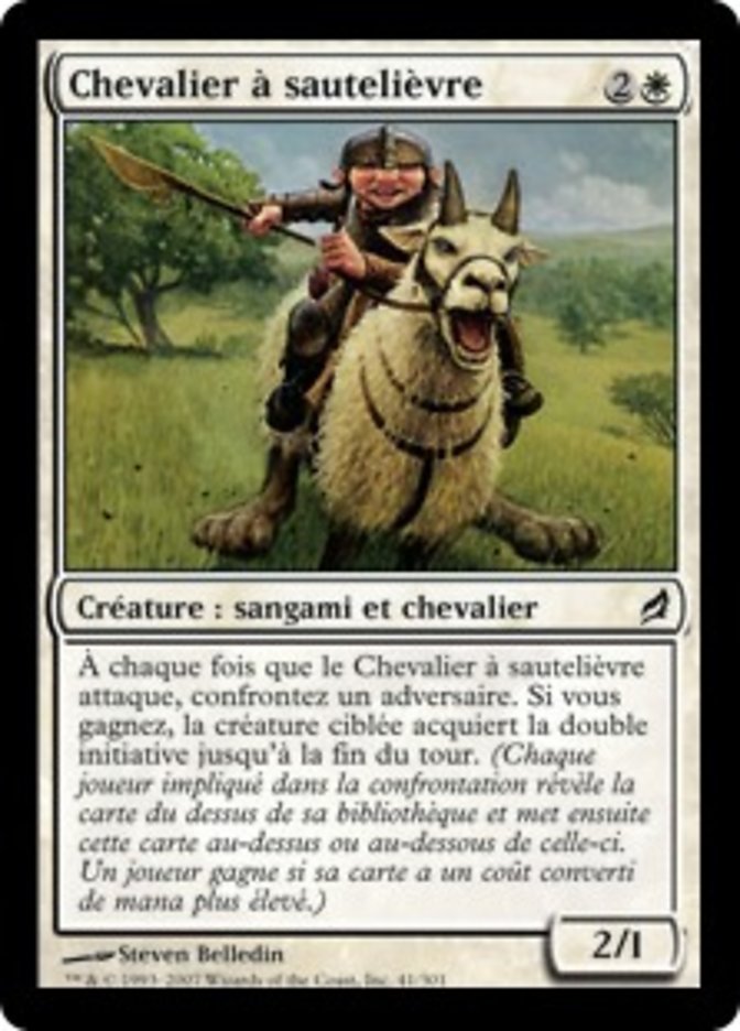 image Chevalier à sautelièvre