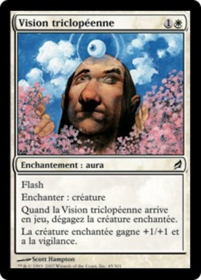 image Vision triclopéenne