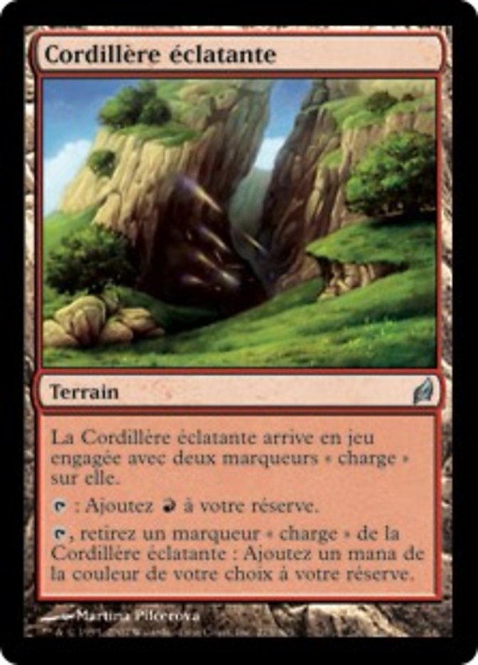 image Cordillère éclatante