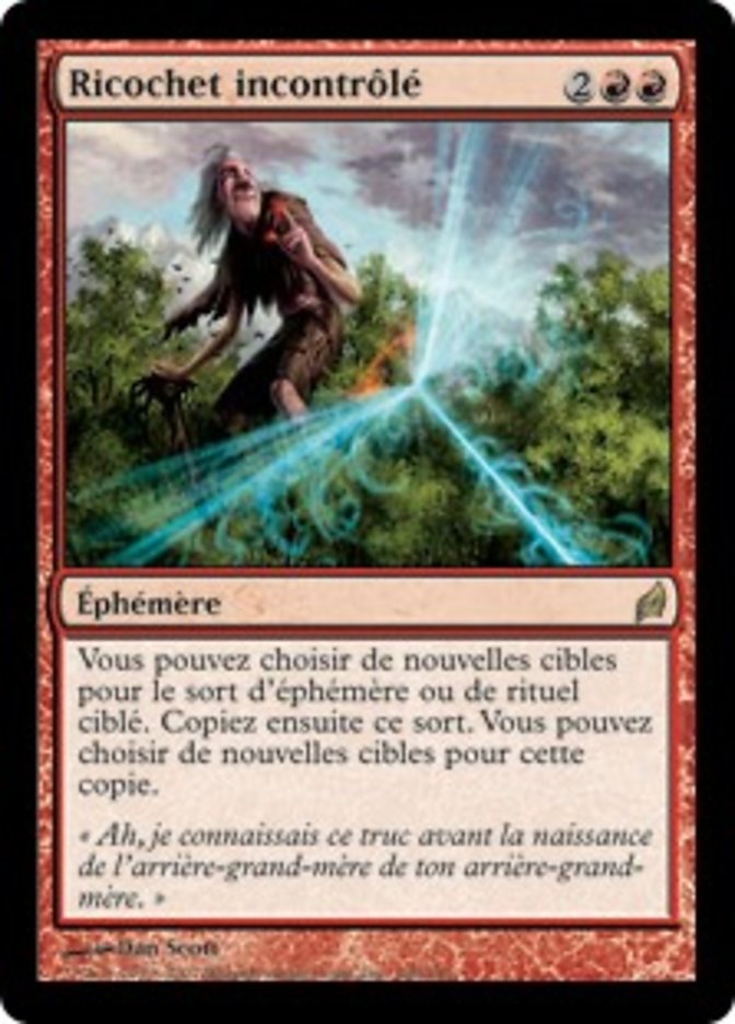 image Ricochet incontrôlé