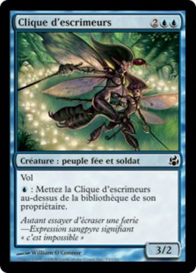 image Clique d'escrimeurs