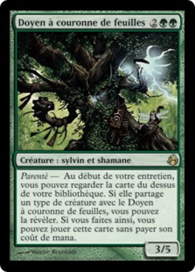 image Doyen à couronne de feuilles