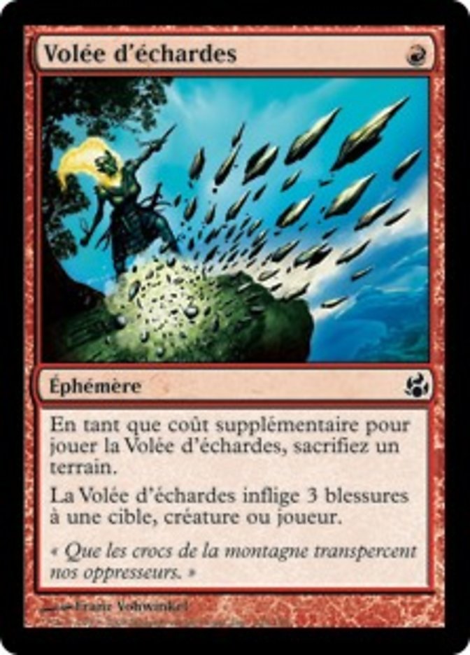 image Volée d'échardes