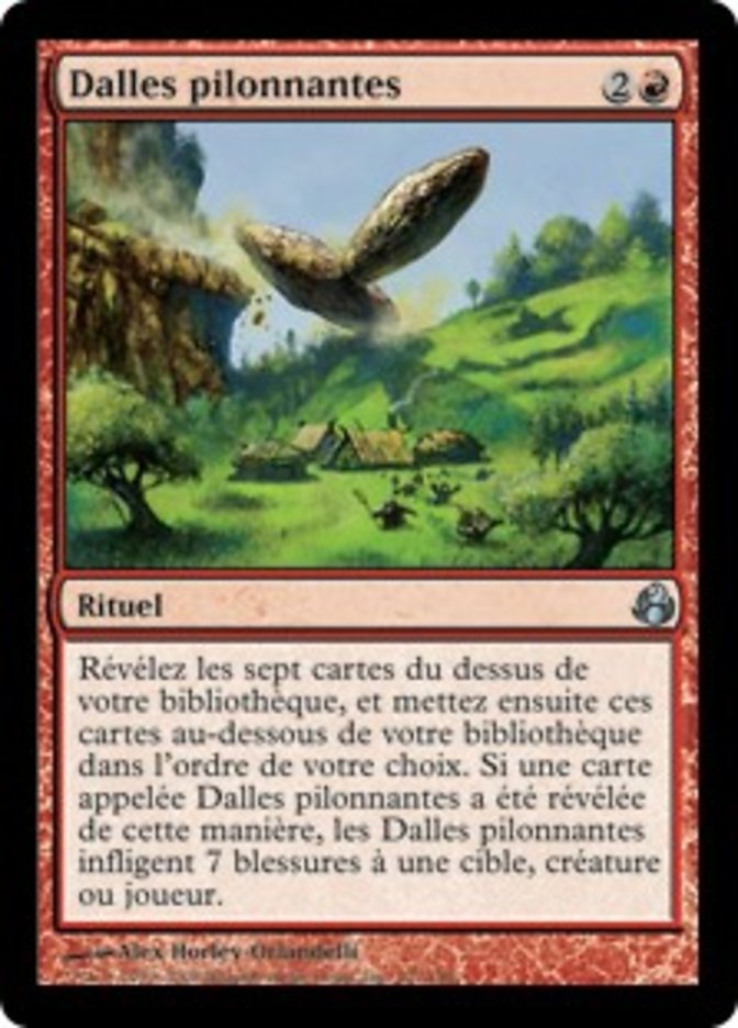 image Dalles pilonnantes