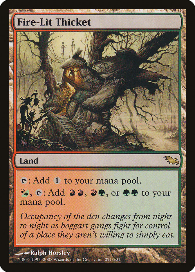 image Fire-Lit Thicket