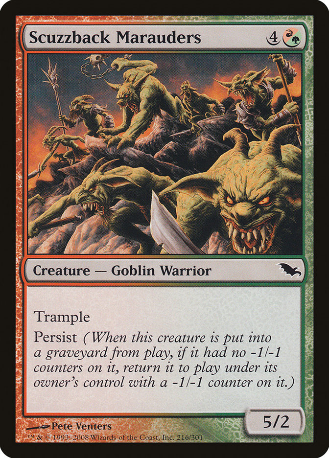 image Scuzzback Marauders