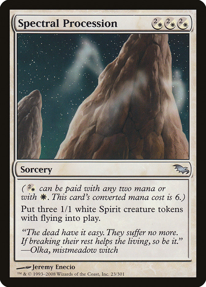 image Spectral Procession