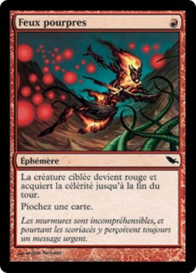 image Feux pourpres