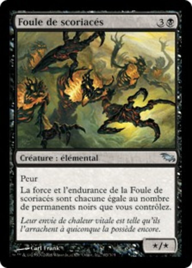 image Foule de scoriacés