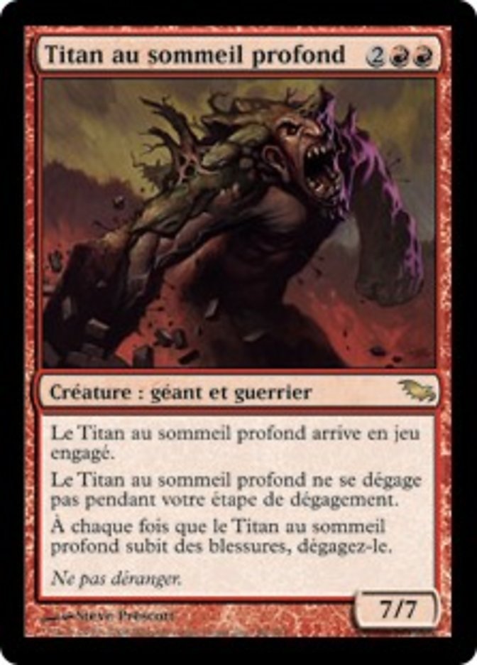 image Titan au sommeil profond