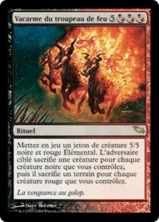 image Vacarme du troupeau de feu