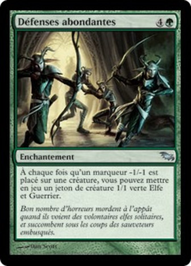 image Défenses abondantes