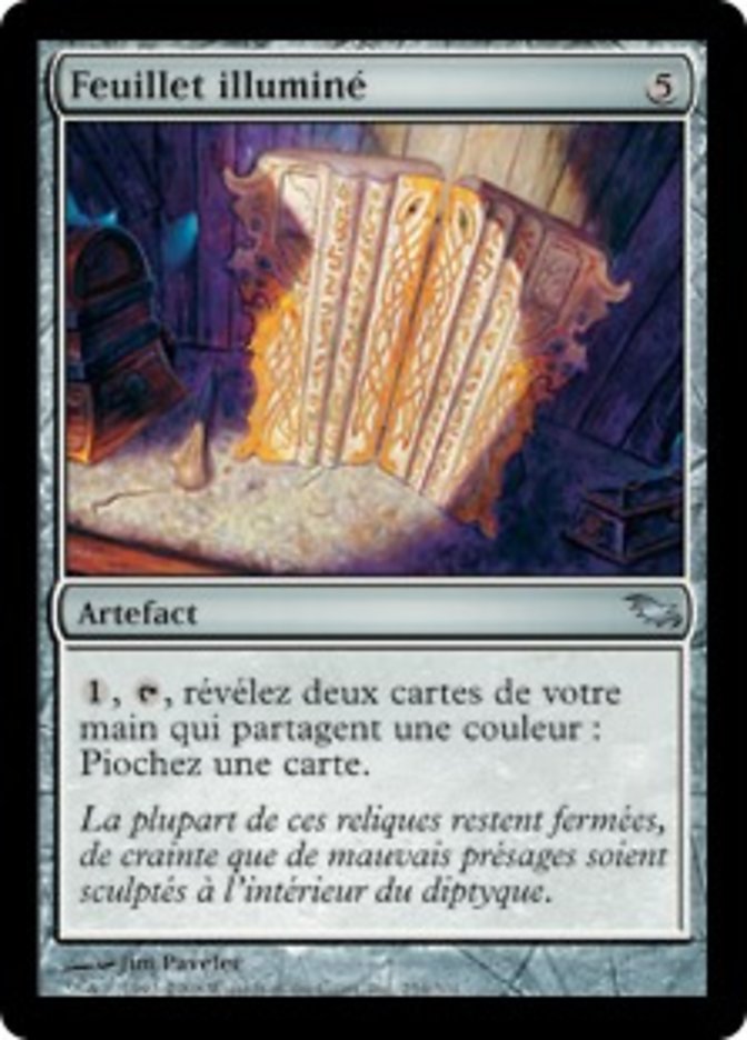 image Feuillet illuminé