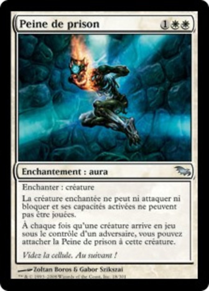 image Peine de prison