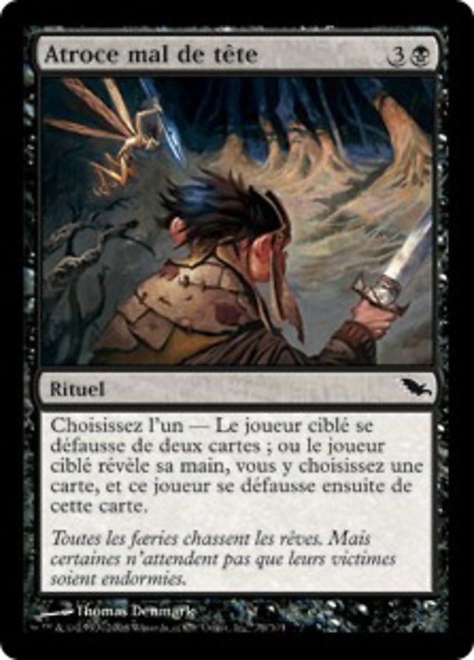 image Atroce mal de tête