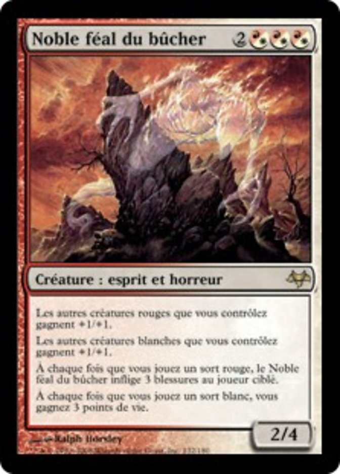 image Noble féal du bûcher