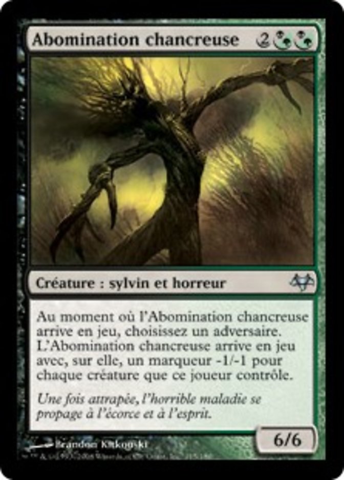 image Abomination chancreuse