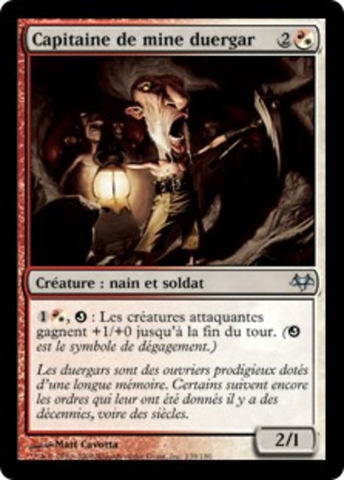 image Capitaine de mine duergar