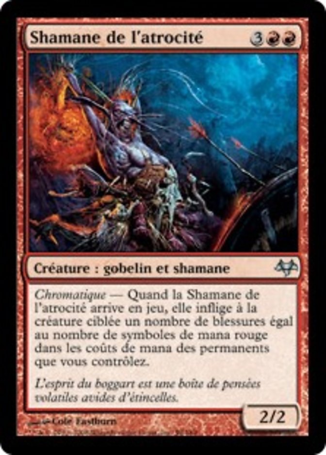 image Shamane de l'atrocité