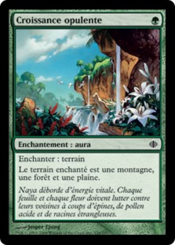 image Croissance opulente