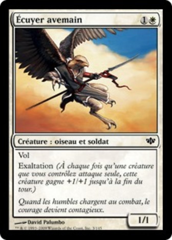 image Écuyer avemain