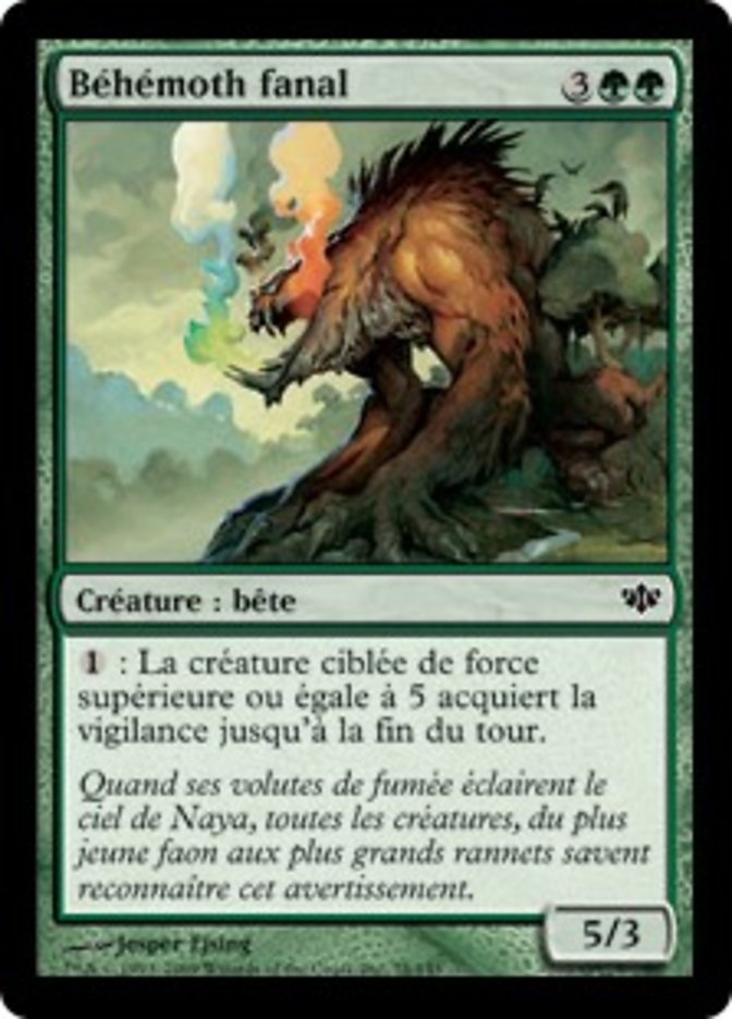 image Béhémoth fanal