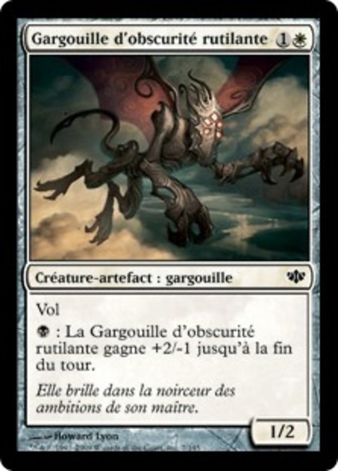 image Gargouille d'obscurité rutilante