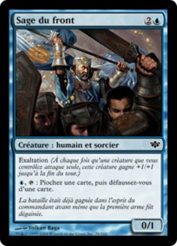 image Sage du front