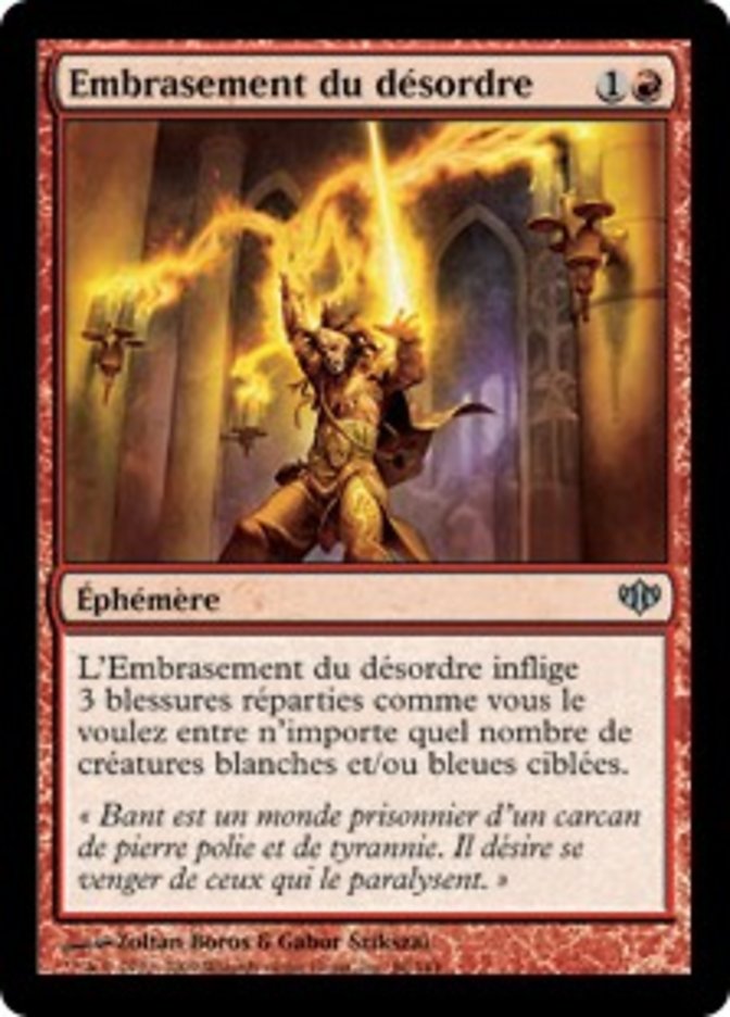 image Embrasement du désordre