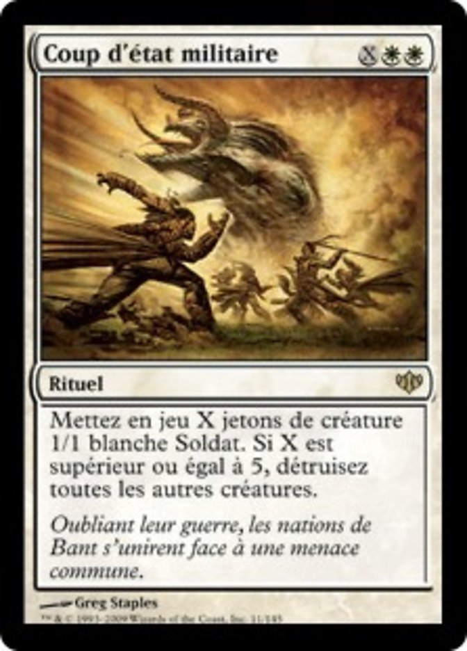 image Coup d'état militaire