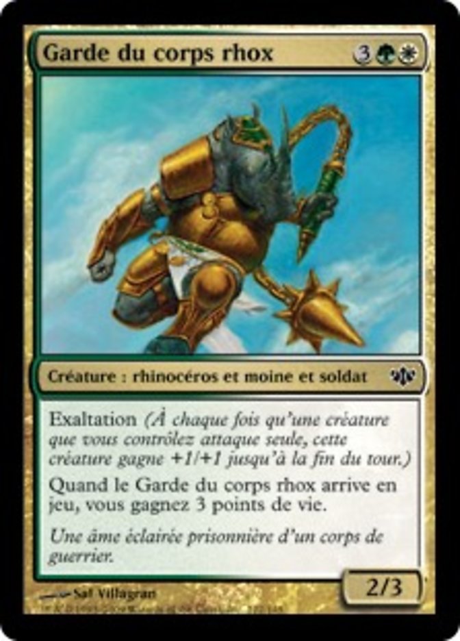 image Garde du corps rhox