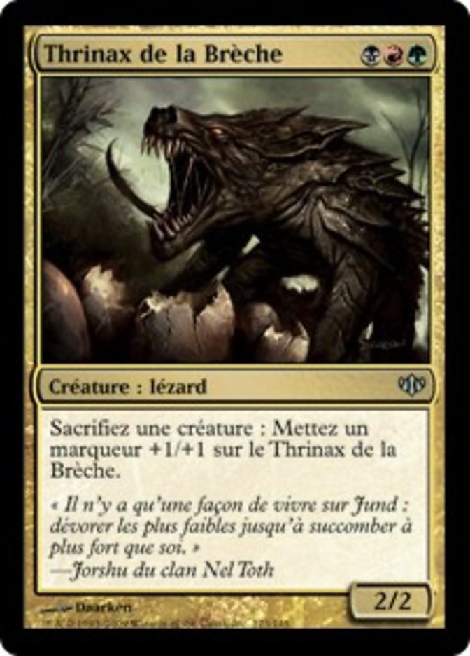 image Thrinax de la Brèche