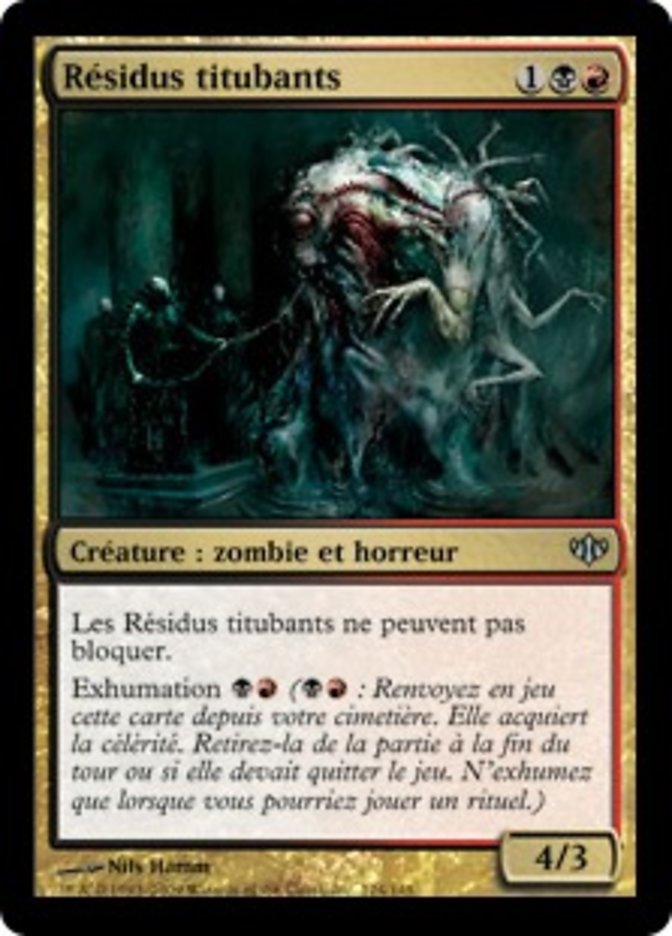 image Résidus titubants