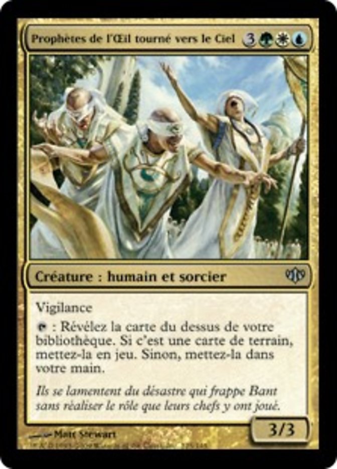 image Prophètes de l'Œil tourné vers le Ciel