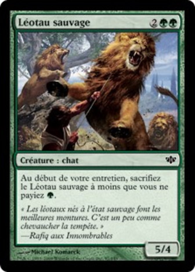 image Léotau sauvage