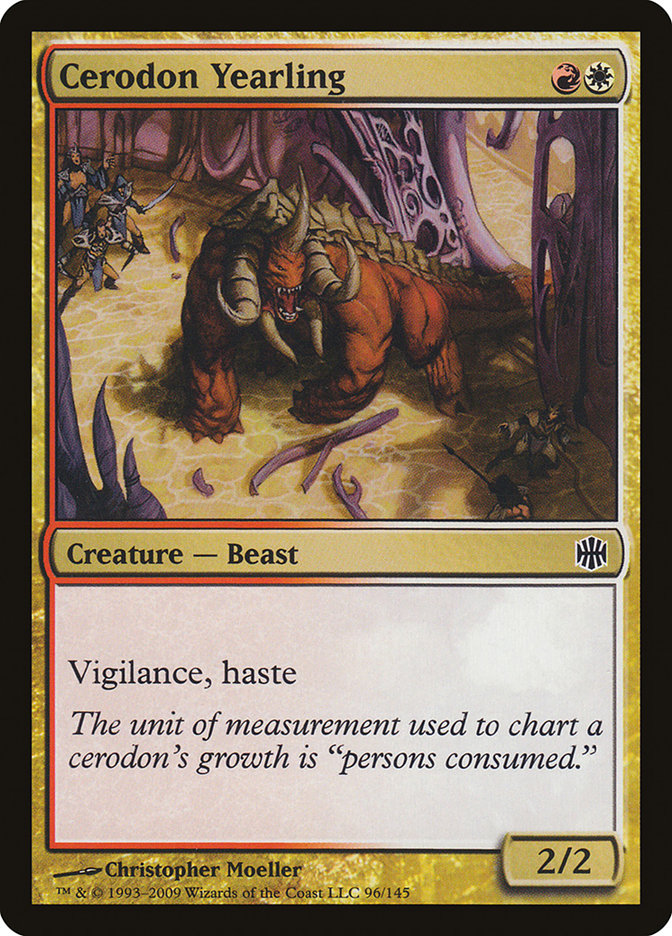 image Cerodon Yearling