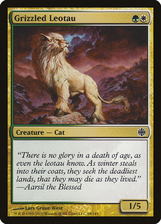 image Grizzled Leotau