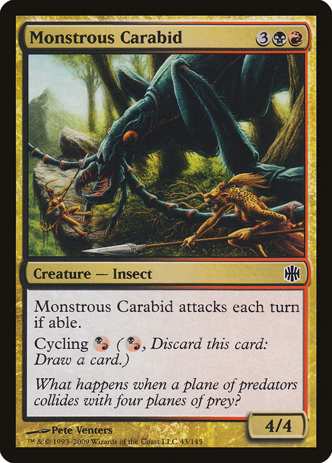 image Monstrous Carabid