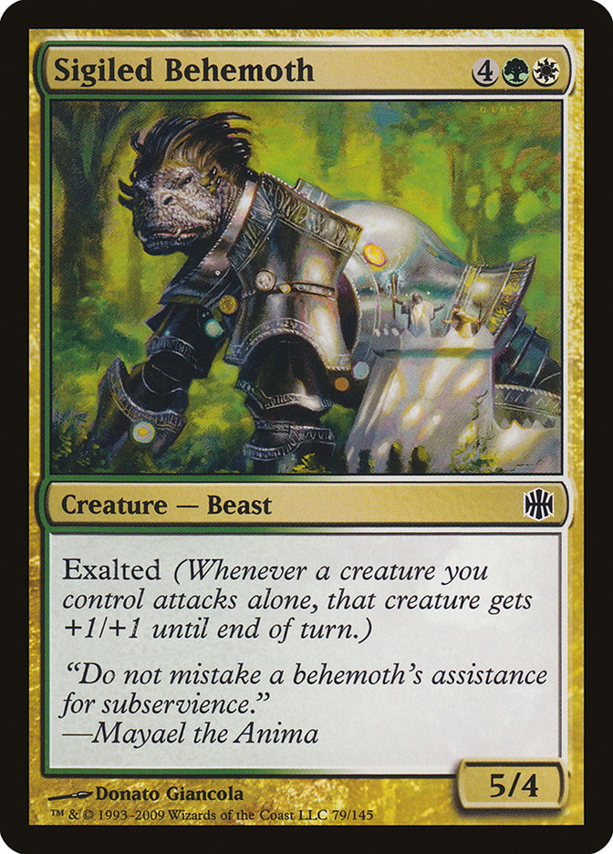 image Sigiled Behemoth