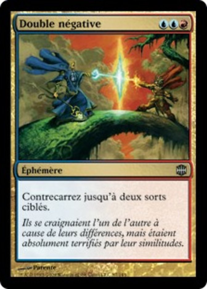 image Double négative