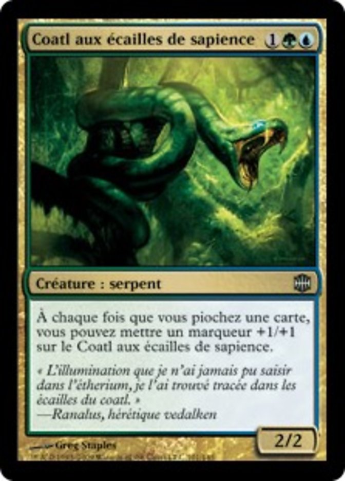 image Coatl aux écailles de sapience