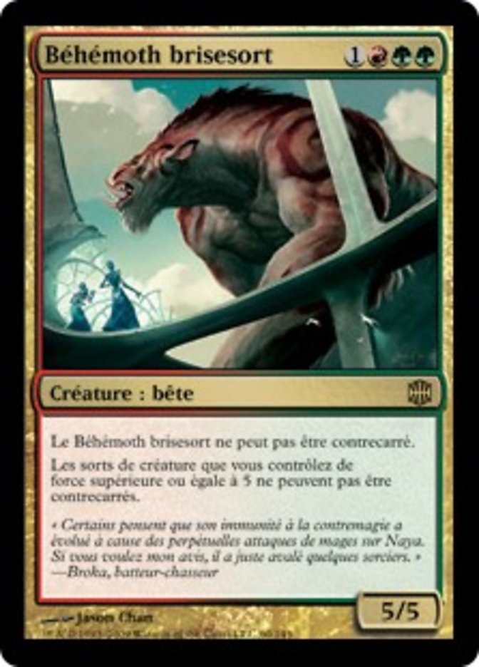 image Béhémoth brisesort