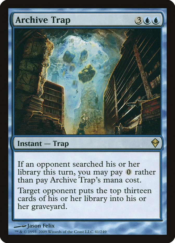 image Archive Trap